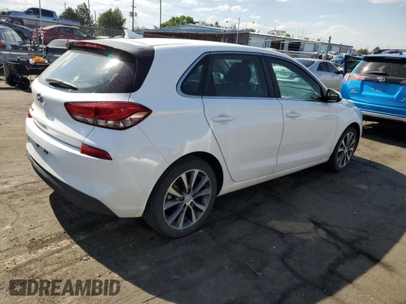 2019 Hyundai Elantra GT with VIN KMHH35LE0KU100024, listed as a Copart auction lot 59592314 with 74,876 mi miles and Clean Title. Bid and sale history available at carsss.com. Image 3.
