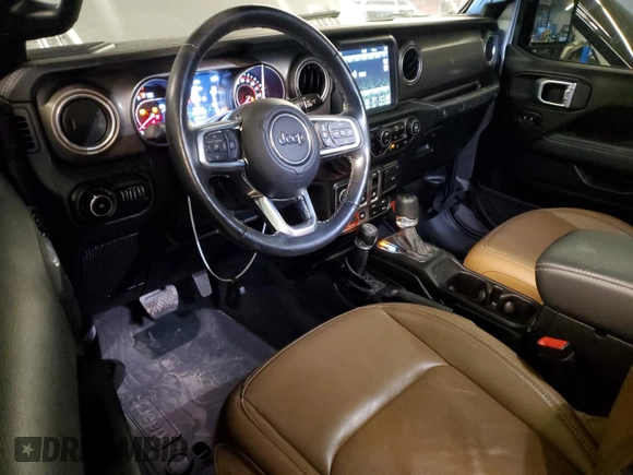2020 Jeep Wrangler Rubicon с VIN 1C4HJXCG2LW271855, выставлен на аукционе Copart как лот 55610544 с пробегом 10 767 миль миль и Списание • Salvage title. История ставок и продаж доступна на DreamBid. Изображение 8.