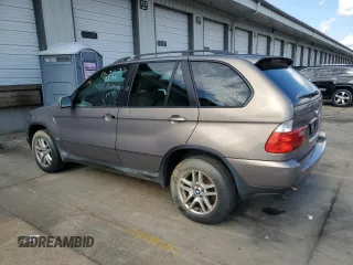 2005 BMW X5 3.0i with VIN 5UXFA13575LY08595, listed as a Copart auction lot 74035304 with 241,589 mi miles and Clean Title. Bid and sale history available at carsss.com. Image 2.