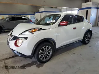 2017 Nissan Juke SL with VIN JN8AF5MV6HT750121, listed as a Copart auction lot 82340184 with 80,385 mi miles and Salvage Title. Bid and sale history available at carsss.com. Image 1.