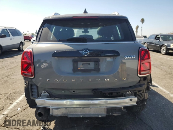 2021 MINI Countryman Oxford Edition with VIN WMZ23BR07M3M79228, listed as a Copart auction lot 72582534 with 38,678 mi miles and Salvage Title. Bid and sale history available at carsss.com. Image 6.
