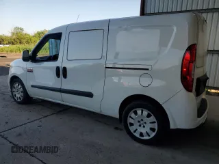2017 Ram ProMaster City Cargo Tradesman SLT with VIN ZFBERFBB0H6E07666, listed as a Copart auction lot 60877895 with 115,367 mi miles and Clean title. Bid and sale history available at DreamBid. Image 2.