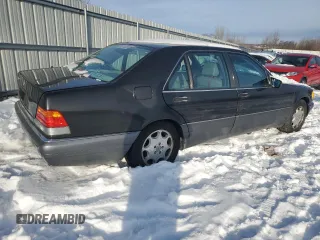 1996 Mercedes-Benz S with VIN WDBGA43E6TA296567, listed as a Copart auction lot 88854195 with 173,766 mi miles and Clean Title. Bid and sale history available at DreamBid. Image 3.
