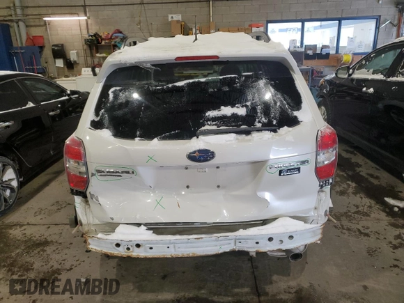 2015 Subaru Forester 2.5i Limited with VIN JF2SJCHC7FH499560, listed as a Copart auction lot 45400905 with 136,082 mi miles and Salvage Title. Bid and sale history available at carsss.com. Image 6.