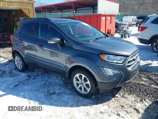 2021 Ford EcoSport SE z VIN MAJ6S3GL5MC404945, wystawiony jako IAAI lot #41564840 z przebiegiem 92 492 mil mil oraz . Historia ofert i sprzedaży dostępna na DreamBid. Obrazek 1.
