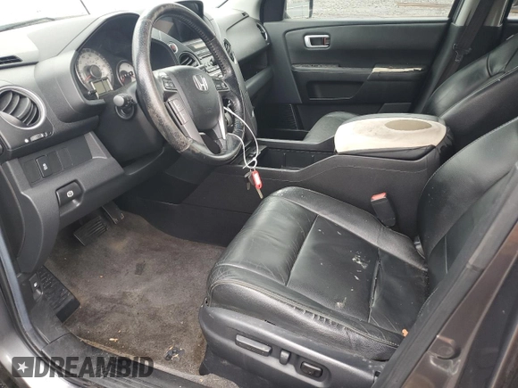 2012 Honda Pilot EX-L with VIN 5FNYF3H57CB004071, listed as a Copart auction lot 53209465 with 86,212 mi miles and Clean Title. Bid and sale history available at DreamBid. Image 7.