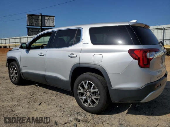 2020 GMC Acadia SLE with VIN 1GKKNKLA8LZ208318, listed as a Copart auction lot 53644795 with 48,267 mi miles and Salvage title. Bid and sale history available at DreamBid. Image 2.