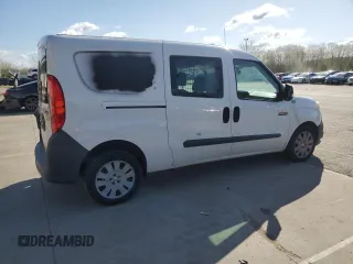 2015 Ram ProMaster City Cargo Tradesman with VIN ZFBERFAT1F6A02522, listed as a Copart auction lot 52597545 with 184,024 mi miles and Clean Title. Bid and sale history available at carsss.com. Image 3.
