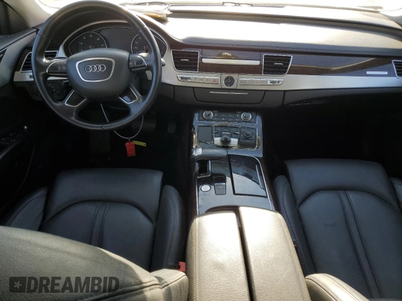 2013 Audi A8 3.0L with VIN WAUAGAFD6DN012546, listed as a Copart auction lot 82210024 with 121,004 mi miles and Clean title. Bid and sale history available at DreamBid. Image 8.