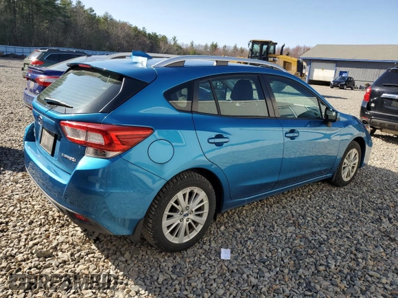 2018 Subaru Impreza Premium z VIN 4S3GTAD64J3700971, wystawiony jako Copart lot #53207115 z przebiegiem 145 846 mil mil oraz Czysty tytuł • Clean title. Historia ofert i sprzedaży dostępna na DreamBid. Obrazek 3.