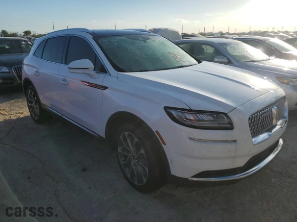 2022 Lincoln Nautilus Reserve with VIN 2LMPJ6K99NBL22989, listed as a Copart auction lot 73773924 with 0 mi miles and Non Repairable. Bid and sale history available at carsss.com. Image 4.