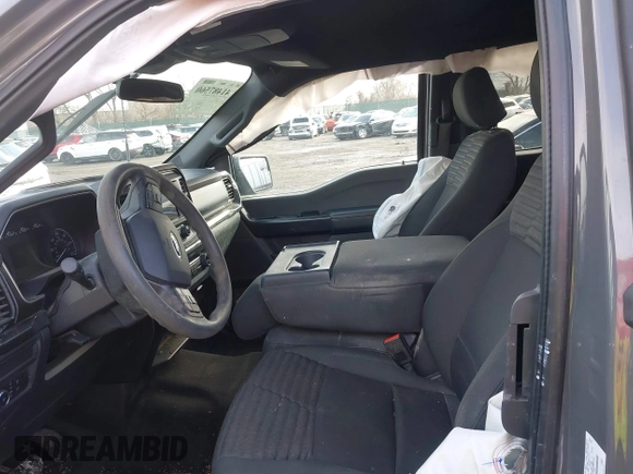 2021 Ford F-150 XL with VIN 1FTEX1EP7MKE31474, listed as a IAAI auction lot 41487560 with 38,030 mi miles and . Bid and sale history available at DreamBid. Image 5.