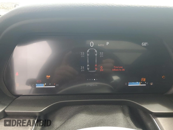2021 Jeep Grand Cherokee Limited z VIN 1C4RJKBG9M8113253, wystawiony jako Copart lot #56899955 z przebiegiem 37 989 mil mil oraz Szkoda całkowita • Salvage title. Historia ofert i sprzedaży dostępna na DreamBid. Obrazek 9.