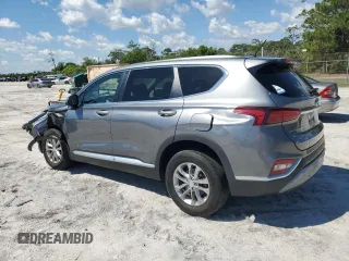 2019 Hyundai Santa Fe SE with VIN 5NMS2CAD7KH098372, listed as a Copart auction lot 50815165 with 92,377 mi miles and Non Repairable. Bid and sale history available at DreamBid. Image 2.