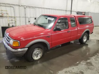 1997 Ford Ranger XLT with VIN 1FTCR15X6VPA09475, listed as a Copart auction lot 42433095 with 93,261 mi miles and Salvage Title. Bid and sale history available at carsss.com. Image 1.