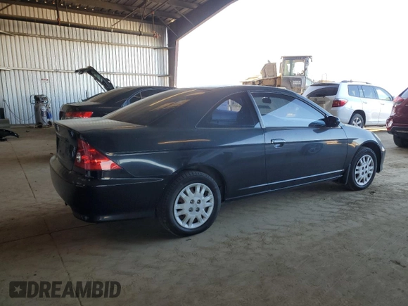 2004 Honda Civic LX with VIN 1HGEM22574L075962, listed as a Copart auction lot 46955185 with 288,181 mi miles and Clean Title. Bid and sale history available at DreamBid. Image 3.