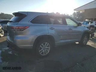 2016 Toyota Highlander LE with VIN 5TDBKRFH2GS260413, listed as a Copart auction lot 41528805 with 162,304 mi miles and Salvage Title. Bid and sale history available at carsss.com. Image 3.