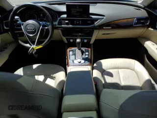 2016 Audi A7 3.0 Premium Plus with VIN WAUWGAFC4GN019254, listed as a Copart auction lot 61287554 with 95,036 mi miles and Salvage Title. Bid and sale history available at carsss.com. Image 8.