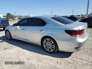 2014 Lexus LS 460 L with VIN JTHGL5EF6E5053021, listed as a Copart auction lot 53910455 with 187,907 mi miles and Salvage title. Bid and sale history available at DreamBid. Image 2.