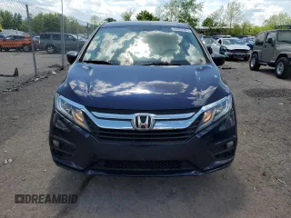2019 Honda Odyssey LX with VIN 5FNRL6H28KB027071, listed as a Copart auction lot 54882995 with 87,988 mi miles and Salvage Title. Bid and sale history available at DreamBid. Image 5.