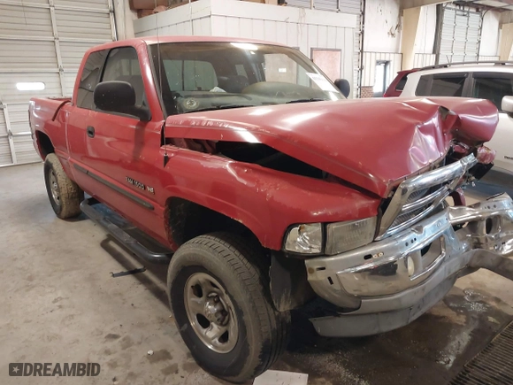2001 Dodge Ram 1500 with VIN 1B7HF13Y91J586394, listed as a IAAI auction lot 41345448 with 222,594 mi miles. Bid and sale history available at carsss.com. Image 14.