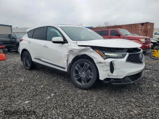 2024 Acura RDX w/A-Spec Package with VIN 5J8TC2H66RL035762, listed as a Copart auction lot 45744885 with 2,639 mi miles and Salvage Title. Bid and sale history available at carsss.com. Image 4.