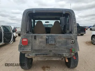1998 Jeep Wrangler Sahara with VIN 1J4FY49S0WP749826, listed as a Copart auction lot 55174205 with 203,574 mi miles and Salvage title. Bid and sale history available at DreamBid. Image 6.