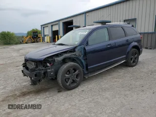 2018 Dodge Journey Crossroad with VIN 3C4PDDGG9JT450103, listed as a Copart auction lot 55134725 with 126,326 mi miles and Salvage Title. Bid and sale history available at DreamBid. Image 1.