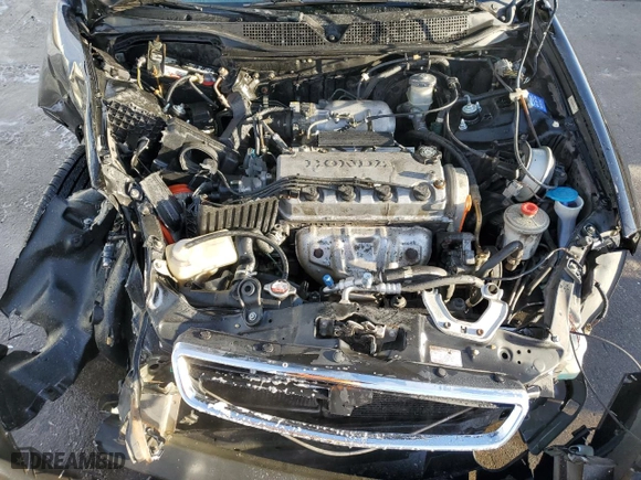 1997 Honda Civic EX with VIN 1HGEJ8646VL033197, listed as a Copart auction lot 84891944 with 0 mi miles and Salvage Title. Bid and sale history available at carsss.com. Image 11.