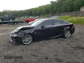 2015 Lexus IS 250 with VIN JTHCF1D29F5015698, listed as a Copart auction lot 58355495 with 127,007 mi miles and Salvage title. Bid and sale history available at DreamBid. Image 1.