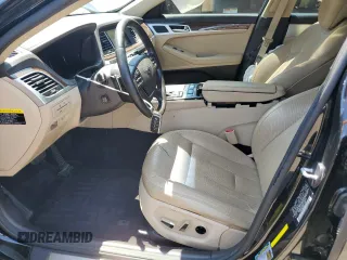 2017 Genesis G80 3.8L with VIN KMHGN4JE9HU175302, listed as a Copart auction lot 59144765 with 133,609 mi miles and Salvage title. Bid and sale history available at DreamBid. Image 7.