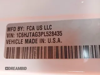 2023 Jeep Gladiator Sport S с VIN 1C6HJTAG3PL528435, выставлен на аукционе IAAI как лот 41778363 с пробегом 44 286 миль миль и . История ставок и продаж доступна на DreamBid. Изображение 9.