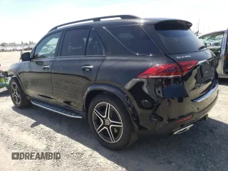 2021 Mercedes-Benz GLE 450 with VIN 4JGFB5KE9MA321329, listed as a Copart auction lot 55639335 with 47,069 mi miles and Salvage title. Bid and sale history available at DreamBid. Image 2.