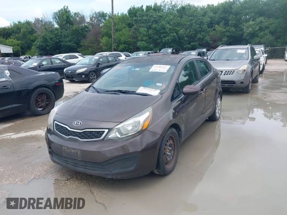 2013 Kia Rio EX с VIN KNADN4A33D6125111, выставлен на аукционе IAAI как лот 42488963 с пробегом 157 357 миль миль и . История ставок и продаж доступна на DreamBid. Изображение 2.