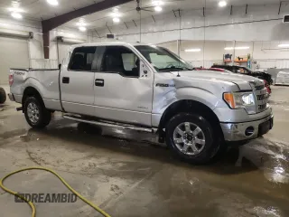 2013 Ford F-150 XL with VIN 1FTFW1ET9DKG50599, listed as a Copart auction lot 55136475 with 146,807 mi miles and Salvage Title. Bid and sale history available at carsss.com. Image 4.