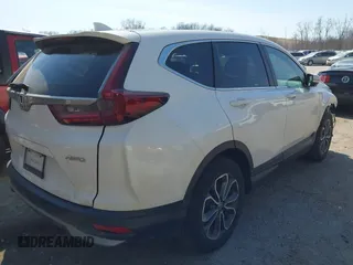 2021 Honda CR-V EX with VIN 7FARW2H57ME016192, listed as a IAAI auction lot 41807912 with 50,391 mi miles. Bid and sale history available at carsss.com. Image 4.