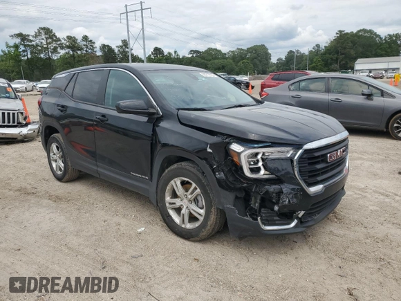 2023 GMC Terrain SLE with VIN 3GKALMEGXPL242109, listed as a Copart auction lot 56717785 with 17,982 mi miles and Clean Title. Bid and sale history available at DreamBid. Image 4.