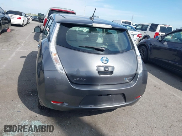 2017 Nissan LEAF S with VIN 1N4BZ0CP1HC302579, listed as a IAAI auction lot 41920542 with 37,462 mi miles. Bid and sale history available at carsss.com. Image 16.