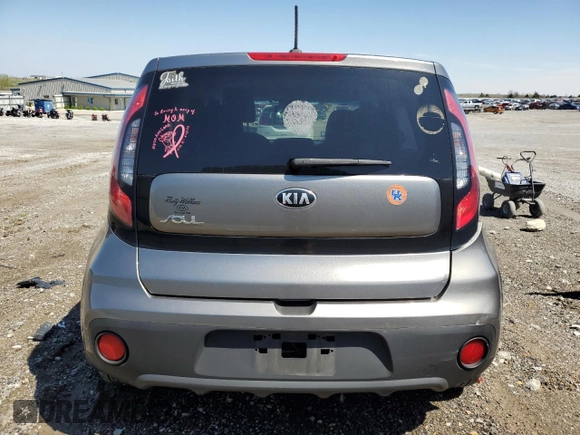 2018 Kia Soul with VIN KNDJN2A22J7587067, listed as a Copart auction lot 52005245 with 58,884 mi miles and Salvage Title. Bid and sale history available at DreamBid. Image 6.