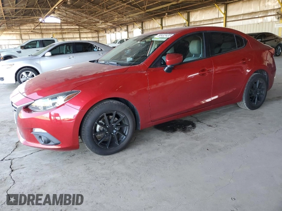 2015 Mazda 3 i Touring with VIN 3MZBM1V71FM136083, listed as a Copart auction lot 50432435 with 134,495 mi miles and Salvage Title. Bid and sale history available at DreamBid. Image 1.