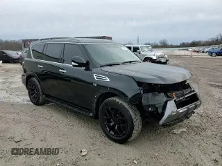 2021 Nissan Armada SV z VIN JN8AY2ADXM9662510, wystawiony jako Copart lot #81333914 z przebiegiem 97 166 mil mil oraz Nie do naprawy • Non repairable. Historia ofert i sprzedaży dostępna na DreamBid. Obrazek 15.
