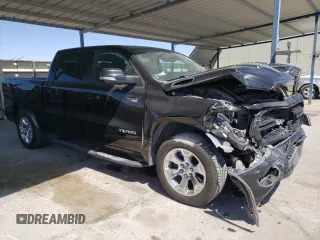 2020 Ram 1500 Big Horn with VIN 1C6SRFFM3LN248995, listed as a Copart auction lot 53346344 with 73,198 mi miles and Salvage Title. Bid and sale history available at carsss.com. Image 4.