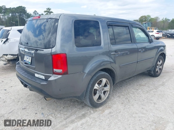2012 Honda Pilot EX-L z VIN 5FNYF3H55CB036730, wystawiony jako IAAI lot #41872828 z przebiegiem 257 031 mil mil oraz . Historia ofert i sprzedaży dostępna na DreamBid. Obrazek 4.