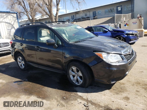 2014 Subaru Forester 2.5i Premium with VIN JF2SJAGC3EH499639, listed as a Copart auction lot 46171375 with Not Provided miles and Salvage Title. Bid and sale history available at carsss.com. Image 4.