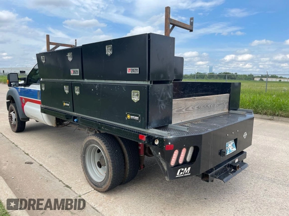 2014 Ford F-450 with VIN 1FDUF4GT5EEA92994, listed as a Copart auction lot 59019495 with 313,438 mi miles and Clean title. Bid and sale history available at DreamBid. Image 3.