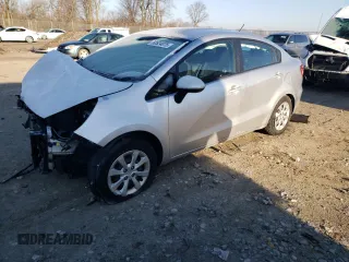 2016 Kia Rio LX with VIN KNADM4A30G6544170, listed as a Copart auction lot 50524075 with 140,705 mi miles and Salvage Title. Bid and sale history available at carsss.com. Image 1.