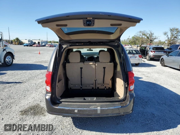 2016 Dodge Grand Caravan SE with VIN 2C4RDGBG9GR235785, listed as a Copart auction lot 48215355 with 19,923 mi miles and Clean Title. Bid and sale history available at DreamBid. Image 6.