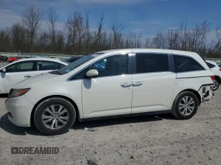 2016 Honda Odyssey EX with VIN 5FNRL5H47GB081819, listed as a Copart auction lot 54426085 with 102,596 mi miles and Salvage Title. Bid and sale history available at carsss.com. Image 1.