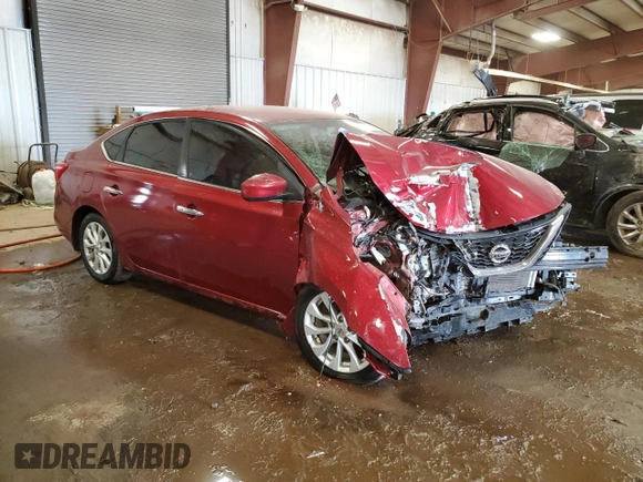 2018 Nissan Sentra S with VIN 3N1AB7AP9JY285388, listed as a Copart auction lot 48660725 with 104,804 mi miles and Clean Title. Bid and sale history available at DreamBid. Image 4.