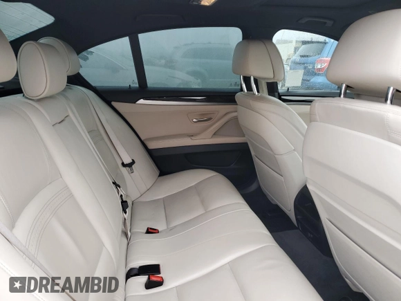 2016 BMW 5 Series 535i with VIN WBA5B1C59GG553564, listed as a Copart auction lot 81048354 with 94,959 mi miles and Salvage Title. Bid and sale history available at DreamBid. Image 10.
